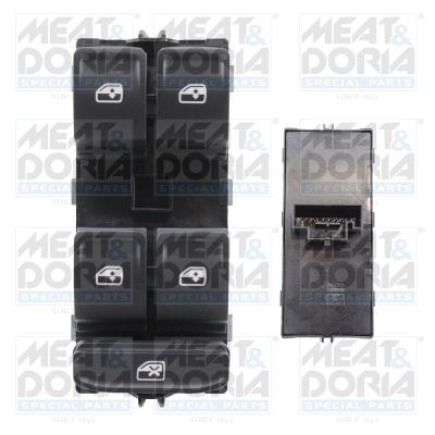 Switch, window regulator